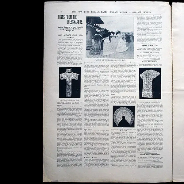 The New York Herald Fashion Supplement, March 29Th, 1903 2
