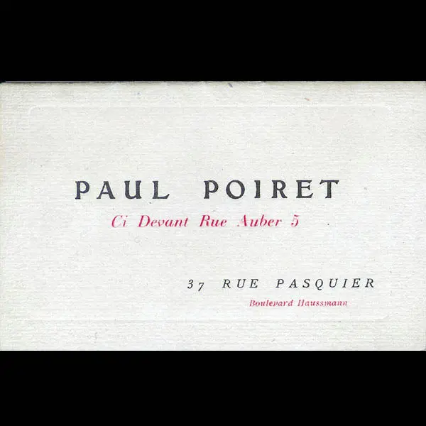 Poiret - Les Manteaux De L’Été 1906 2