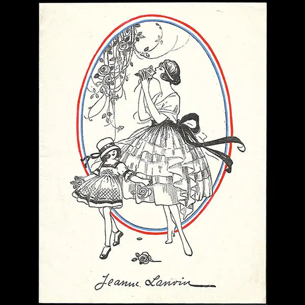 Jeanne Lanvin - Invitation (Circa 1918) 1