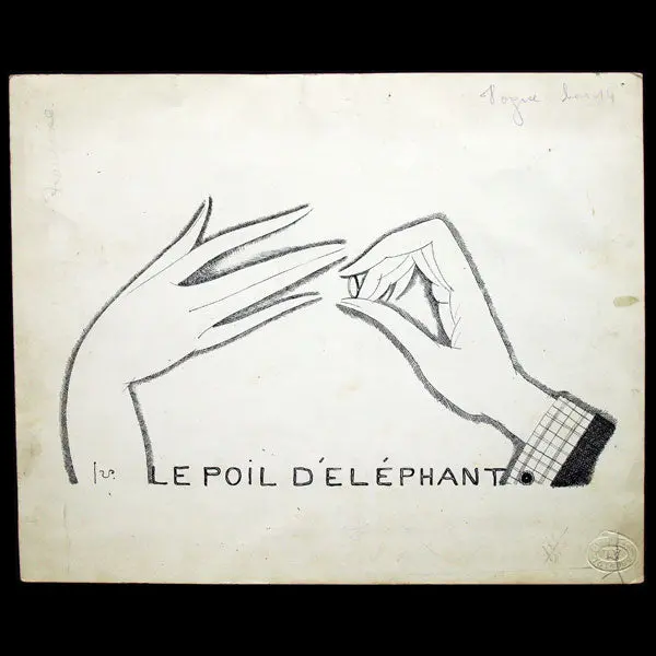Le Poil D'eléphant, Dessin De Georges Lepape Pour Vogue (1922) 2