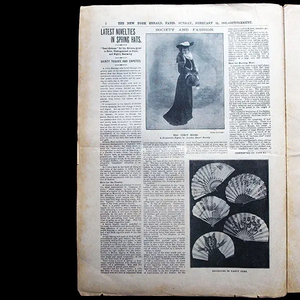 The New York Herald Fashion Supplement, February 15Th, 1903 2