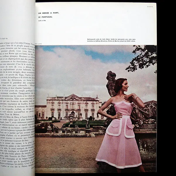 Vogue France (1Er Juin 1952), Couverture D'henry Clarke 2