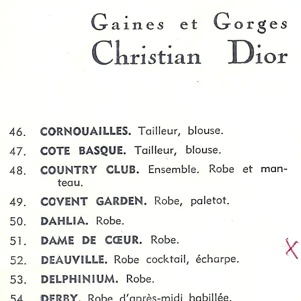 Christian Dior, Collection Printemps-Eté 1962 2