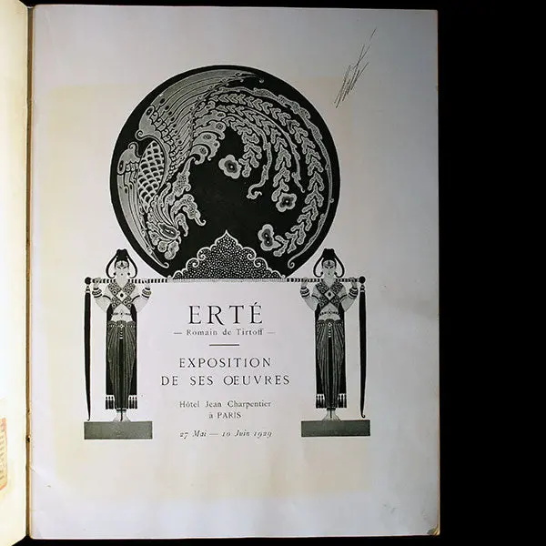 Erté, Exposition De Ses Oeuvres, Hôtel Jean Charpentier, Paris, 27 Mai-10 Juin 1929 2