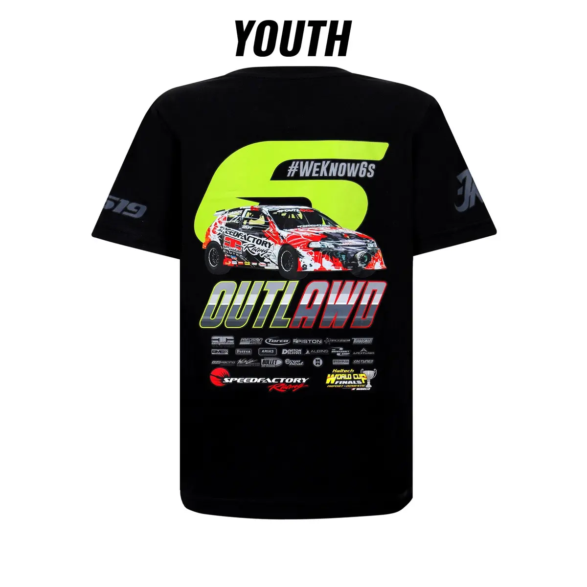 Speedfactory Racing 2023 World Cup Finals Youth Event T-Shirt 1