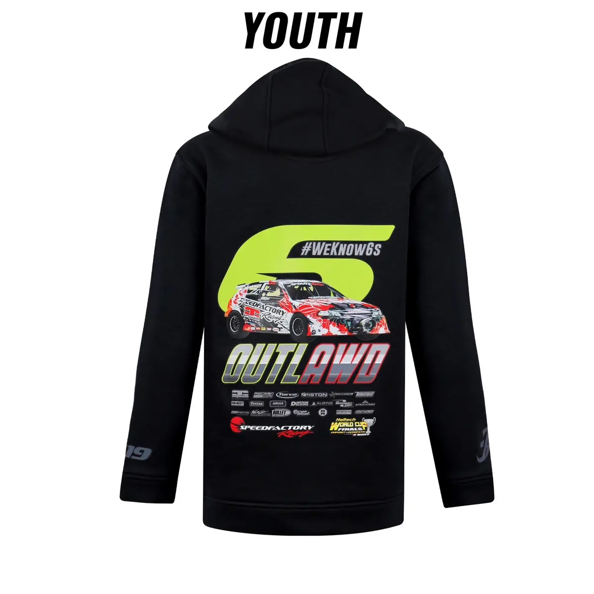 Speedfactory Racing 2023 World Cup Finals Youth Event Hoodie 1
