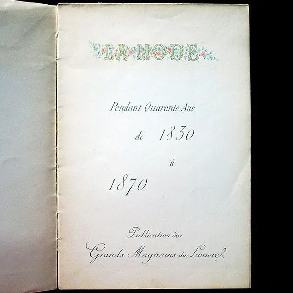 La Mode Pendant Quarante Ans De 1830 À 1870, 100 Planches Par Louis Colas (Circa 1900) 2