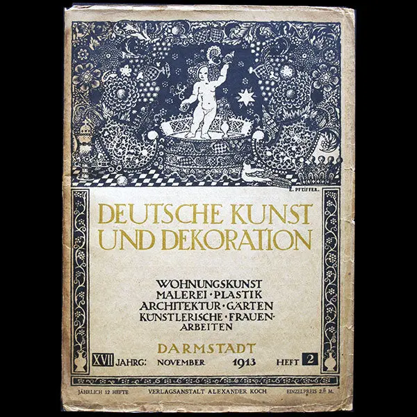 Deutsche Kunst Und Dekoration - Installation De Paul Poiret (Atelier Martine) Pour Les Magasins Berlinois Herrmann Gerson (November 1913) 1