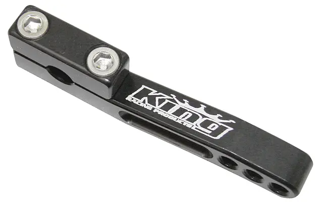 King Billet Throttle Arms - 5/16" - Black 1