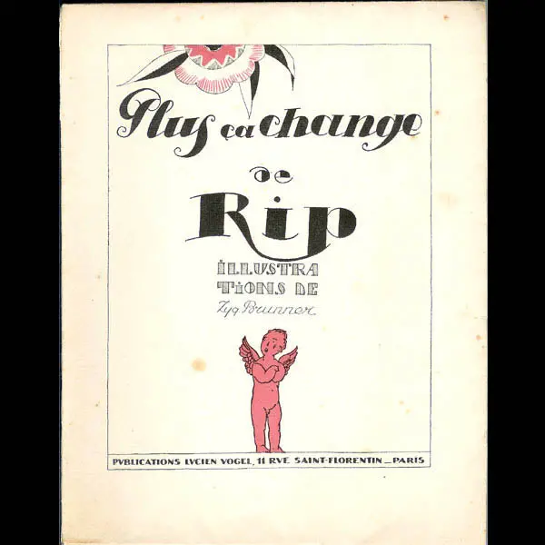 Poiret - Plus Ça Change Par Rip Illustré Par Zyg Brunner (1922) 1