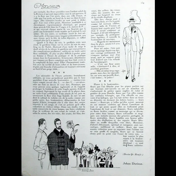 Monsieur, Revue Des Élégances, N19 (1921, Juillet) 2