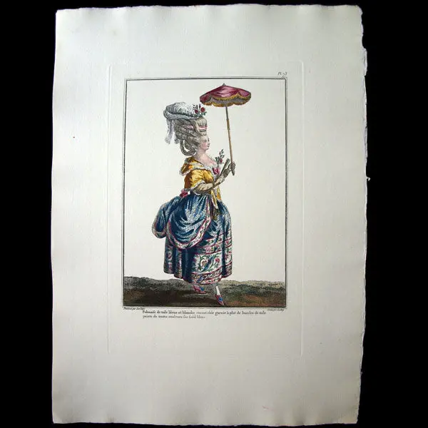 Galerie Des Modes Et Costumes, 1778-1887, Gravure N°73 (1912) 1