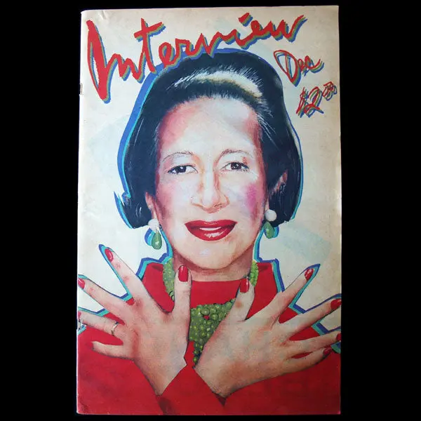Interview, Diana Vreeland Par Warhol (Décembre 1980) 1