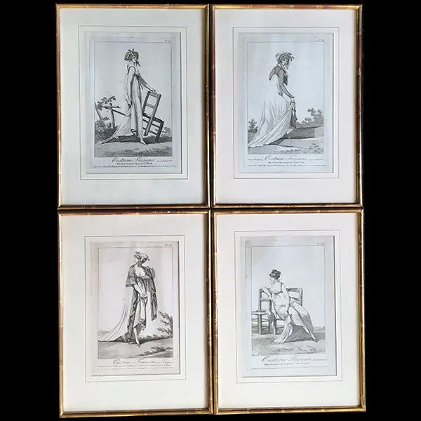 Chéreau - Costume Français, Planches N°29, 31, 32 Et 46 (Circa 1798-1799) 1