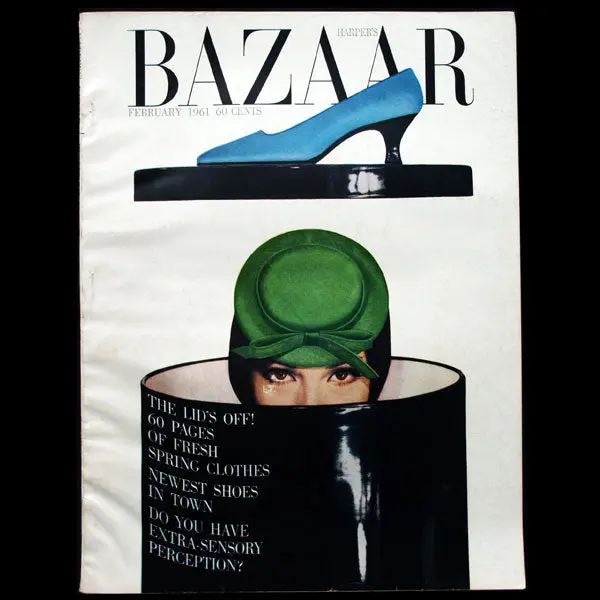 Harper's Bazaar (1961, Février), Couverture D'hiro 1