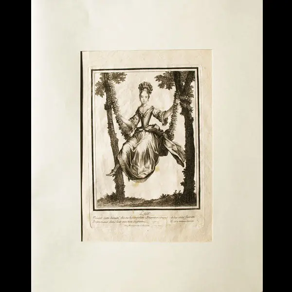 L'air, Allégorie Des Élements, Gravure De Bonnart (Circa 1685-1690) 1