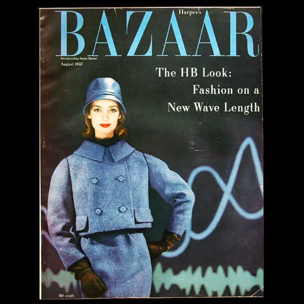 Harper's Bazaar (1957, Aout), Couverture De Louise Dahl-Wolfe 1