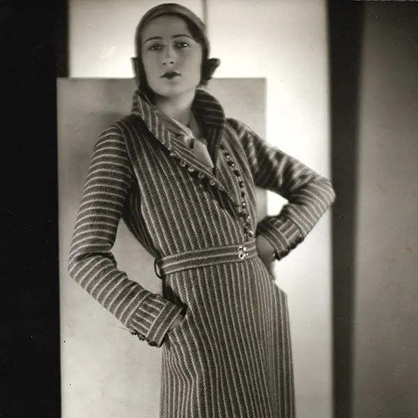Louiseboulanger - Manteau De Demi-Saison, Tirage D'époque De Scaïoni (1931) 2