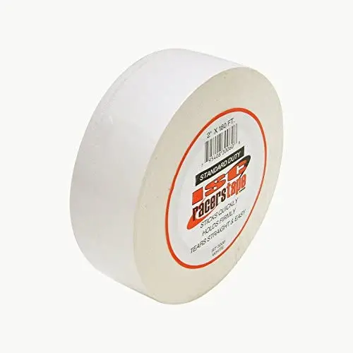 Isc Standard Duty Racers Tape 2" X 180' - White 1