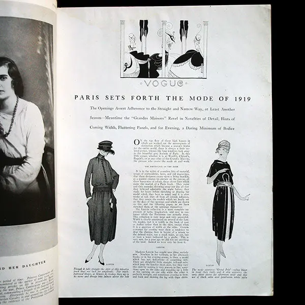 Vogue, Continental Edition, France (Late April 1919) 2