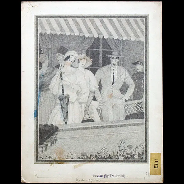 Martin Claus - Einfach, Dessin Pour Le Meggendorfer Blatter (1923) 1