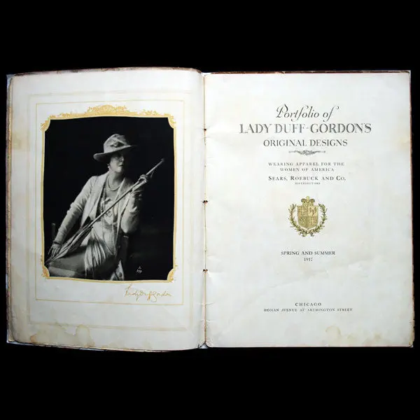 Lucile - Portfolio Of Lady Duff-Gordon's Original Designs, Spring And Summer 1917, Sears, Roebuck And Co. 2