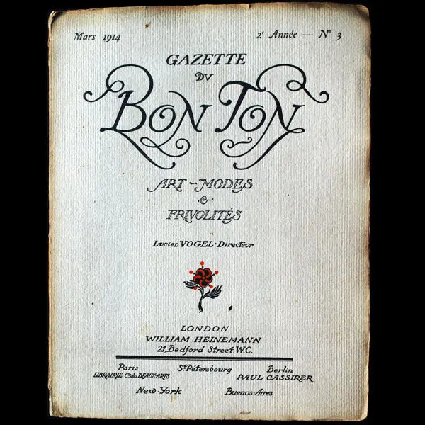 Gazette Du Bon Ton (N°3, 1914) 1