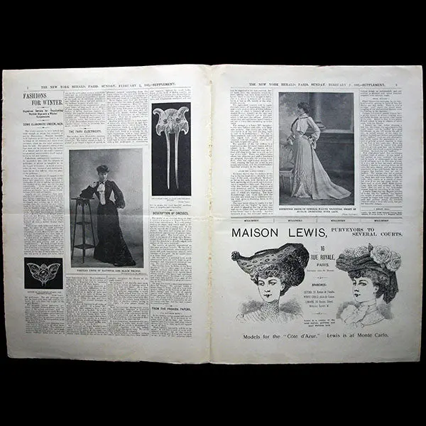 The New York Herald Fashion Supplement, February 2Nd 1902 2
