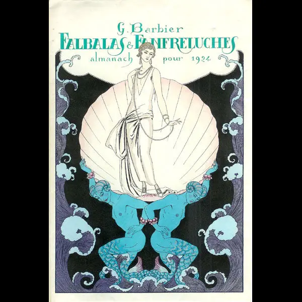 Barbier - Falbalas Et Fanfreluches, 1924 : Couverture Illustrée De George Barbier 1