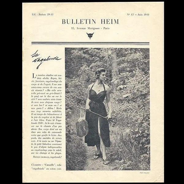 Heim - Bulletin Heim, N°13 (1949, Juin), Couverture De Maywald 1