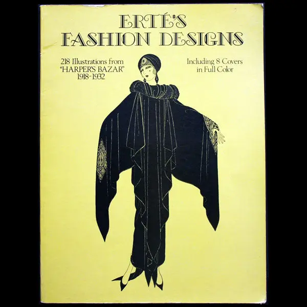 Erté Fashion Designs,  218 Illustrations From Harper's Bazaar 1918-1932 1