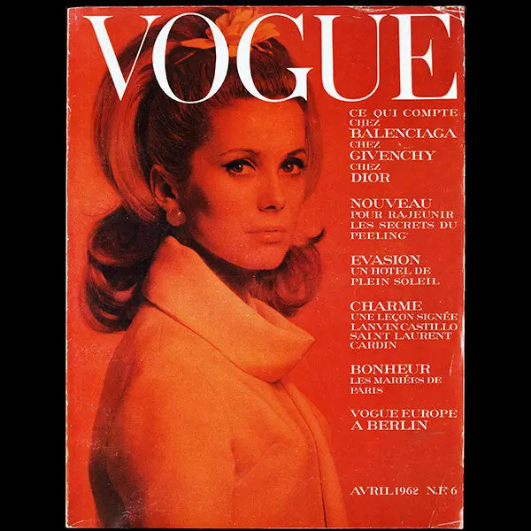 Vogue France (Avril 1962), Couverture D'helmut Newton 1