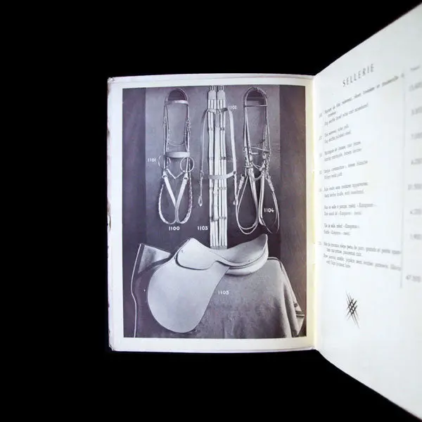 Hermès, Catalogue De Sellerie (Circa 1940) 2