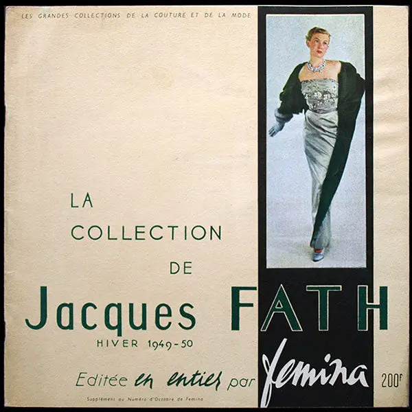 Fath - La Collection De Jacques Fath - Hiver 1949-1950 1