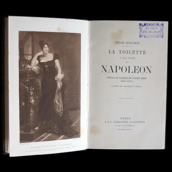 Bouchot - La Toilette À La Cour De Napoléon, Chiffons Et Politiques De Grandes Dames (1895) 2