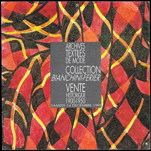 Bianchini-Ferier - Catalogue De La Vente Du 14 Décembre 1991 1