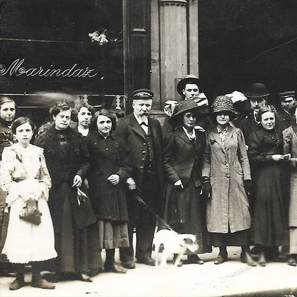 Les Maisons Paquin Et Marindaz, 3 Rue De La Paix À Paris (Circa 1910) 2