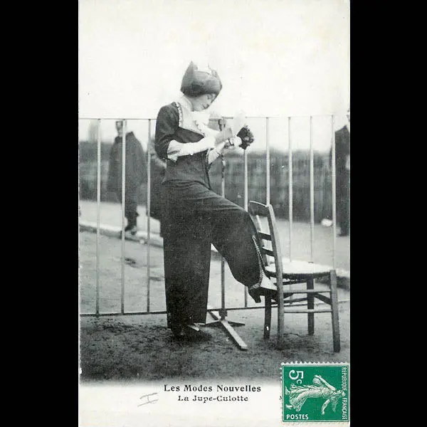 La Mode Nouvelle, La Jupe Culotte Aux Courses (1911) 1