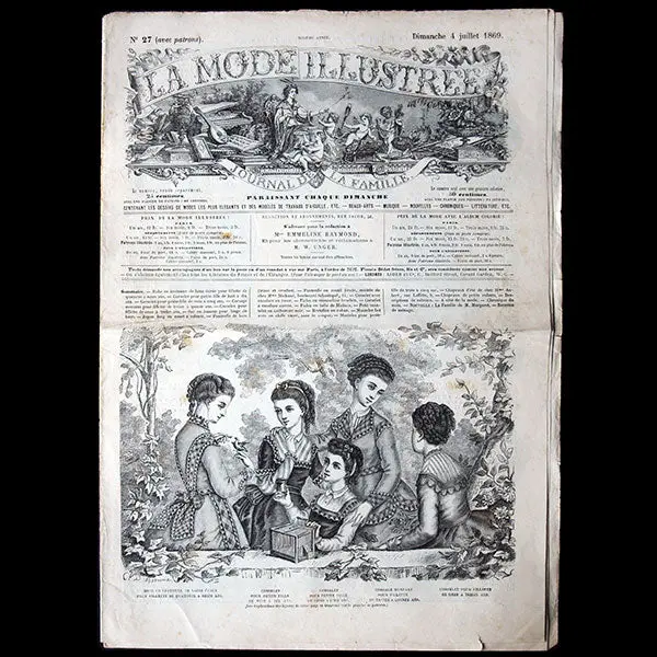 La Mode Illustrée, 4 Juillet 1869 1