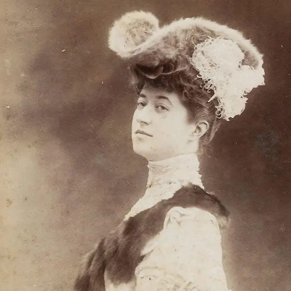 Paquin - Gabrielle Dorziat En Robe D'après-Midi, Photographie De Reutlinger (1904) 2