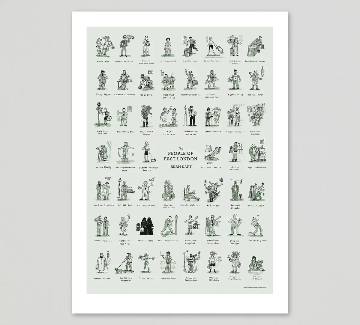The People Of East London Print - Limited Edition Of 250 1