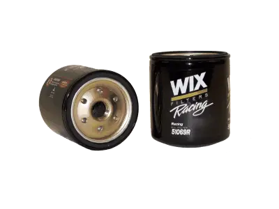 Wix 51069R Racing Oil Filter Suit Sbc/Bbc, Short, 13/16-16 Thread 1