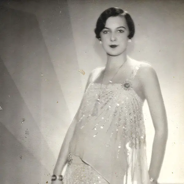 Lucien Lelong - Romanesque, Robe Du Soir, Tirage D'époque De Scaïoni (1928) 2