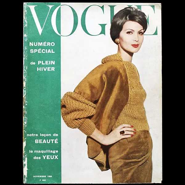 Vogue France (1Er Novembre 1959), Couverture D'irving Penn 1