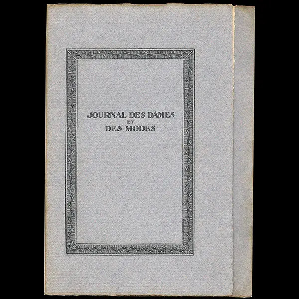 Le Journal Des Dames Et Des Modes, Costumes Parisiens, N10, 1912 1