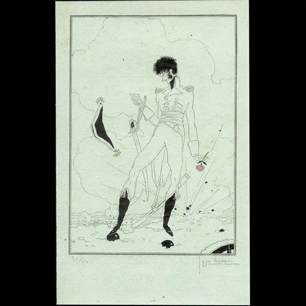 Histoires Amoureuses De Fanfan, Tiré À Part Du Frontispice, Par Georges Lepape (1917) 1