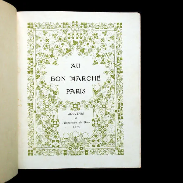 Scènes De La Vie Parisienne, Souvenir De L'exposition De Gand, Couverture De George Barbier (1913) 2