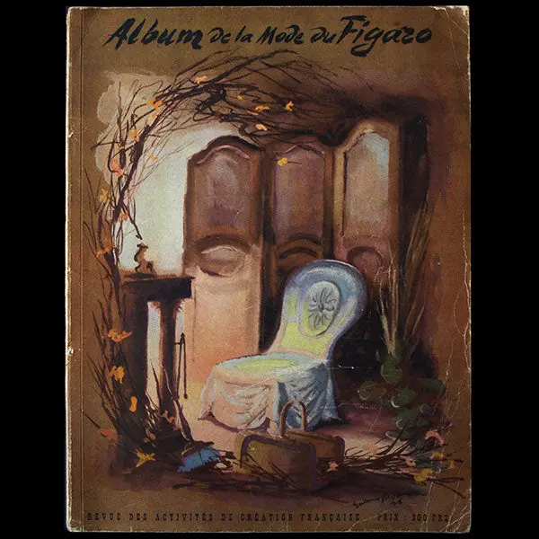 Album De La Mode Du Figaro, N°8, Automne 1946, Couverture De Guillaume Monin 1