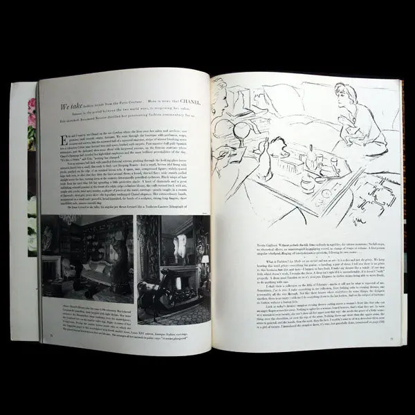 Vogue Uk (Février 1954), Britannica Number 1954, Le Retour De Mademoiselle Chanel 2