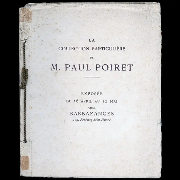 Poiret - La Collection Particulière De M. Paul Poiret (1923) 1